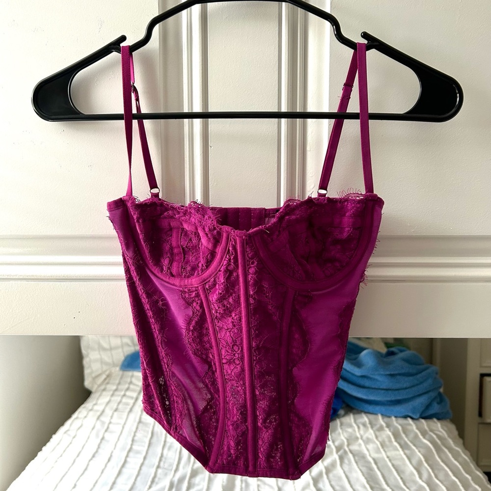Purple Urban Outfitters corset 🩷
